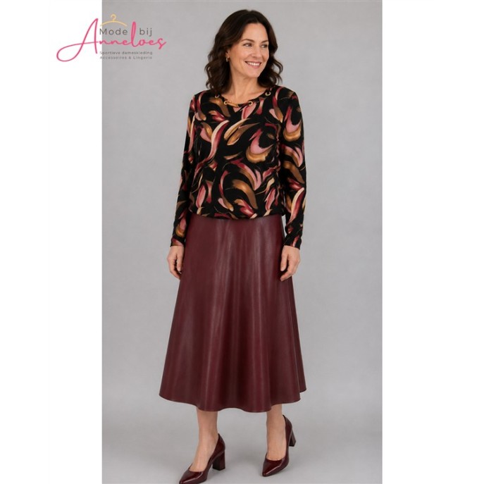 Batida Rok kunstleer 2690 Burgundy